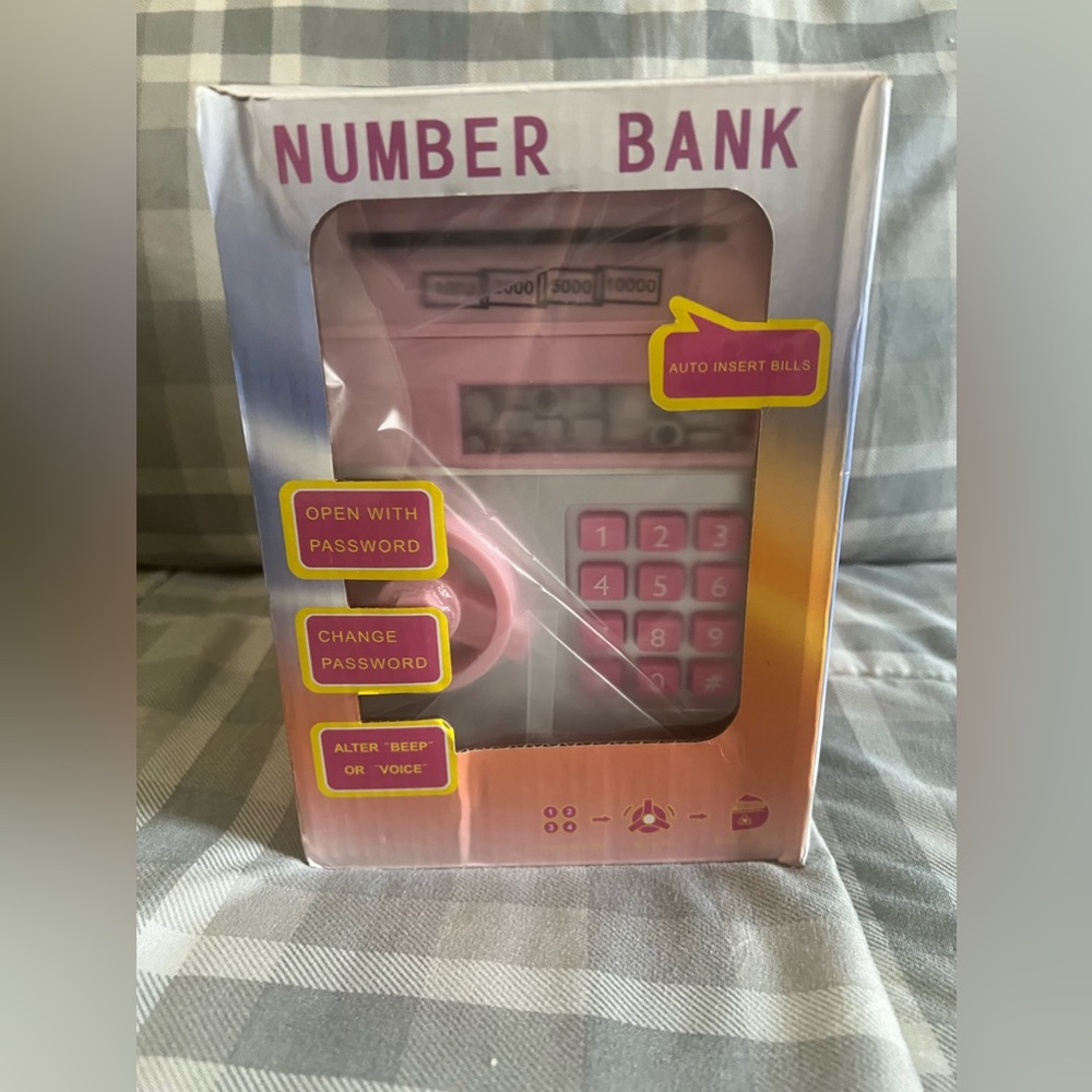 Piggy Bank For Boys Girls, Electronic Coin Savings Bank With Password Protection